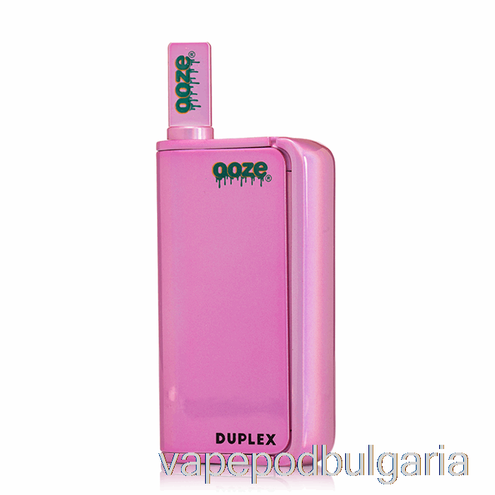 Vape 10000 Дръпки Ooze Duplex Pro Dual Vaporizer ледено розово